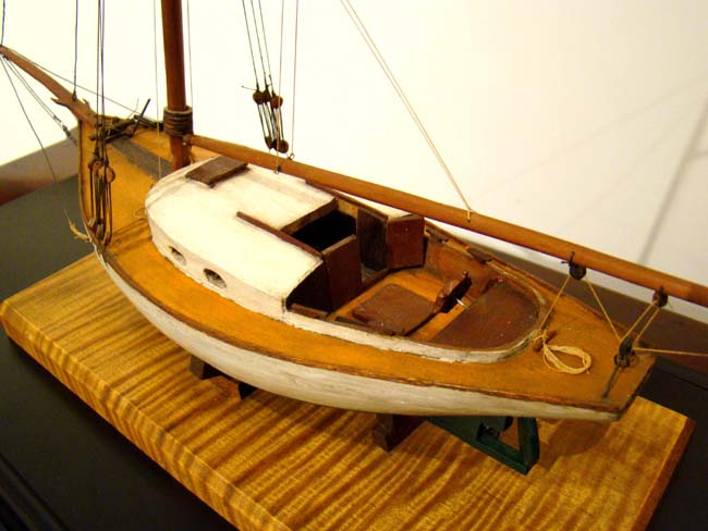 A charming scratch built model circa 1920 of a "Friendship Sloop" — image 2